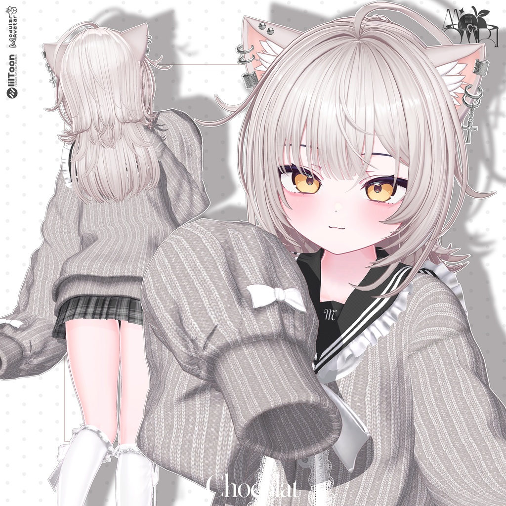 💗SALE💗〈17アバター対応〉 ✦。✂️fuzz-hair 。✦