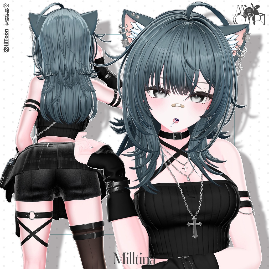 💗SALE💗〈17アバター対応〉 ✦。✂️fuzz-hair 。✦