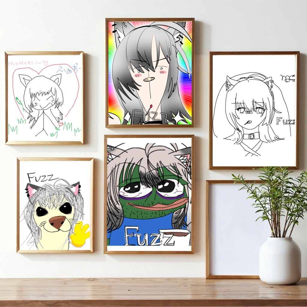 〈17アバター対応〉 ✦。✂️fuzz-hair 。✦