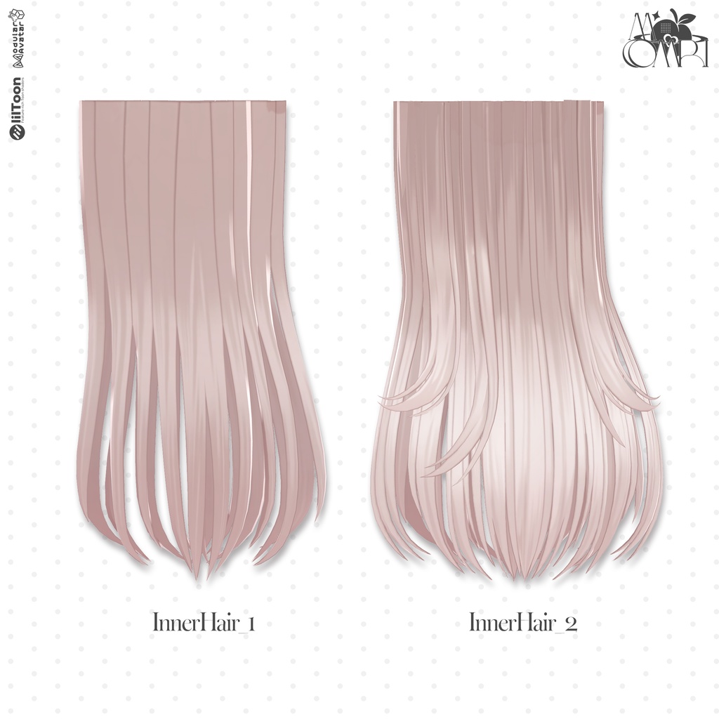 💗SALE💗〈17アバター対応〉 ✦。✂️fuzz-hair 。✦