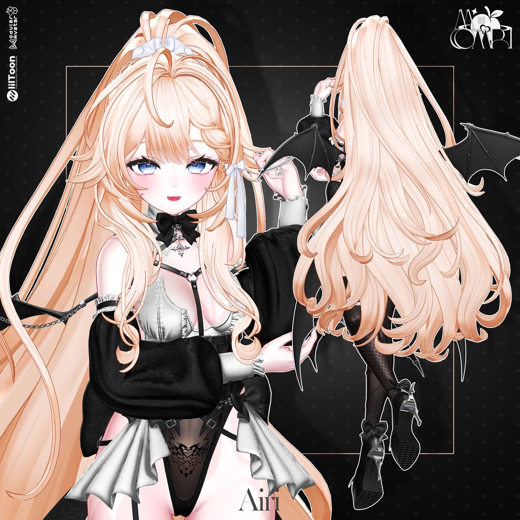 💗SALE💗〈17アバター対応〉 ✦。🖤Chloris_Hair 。✦