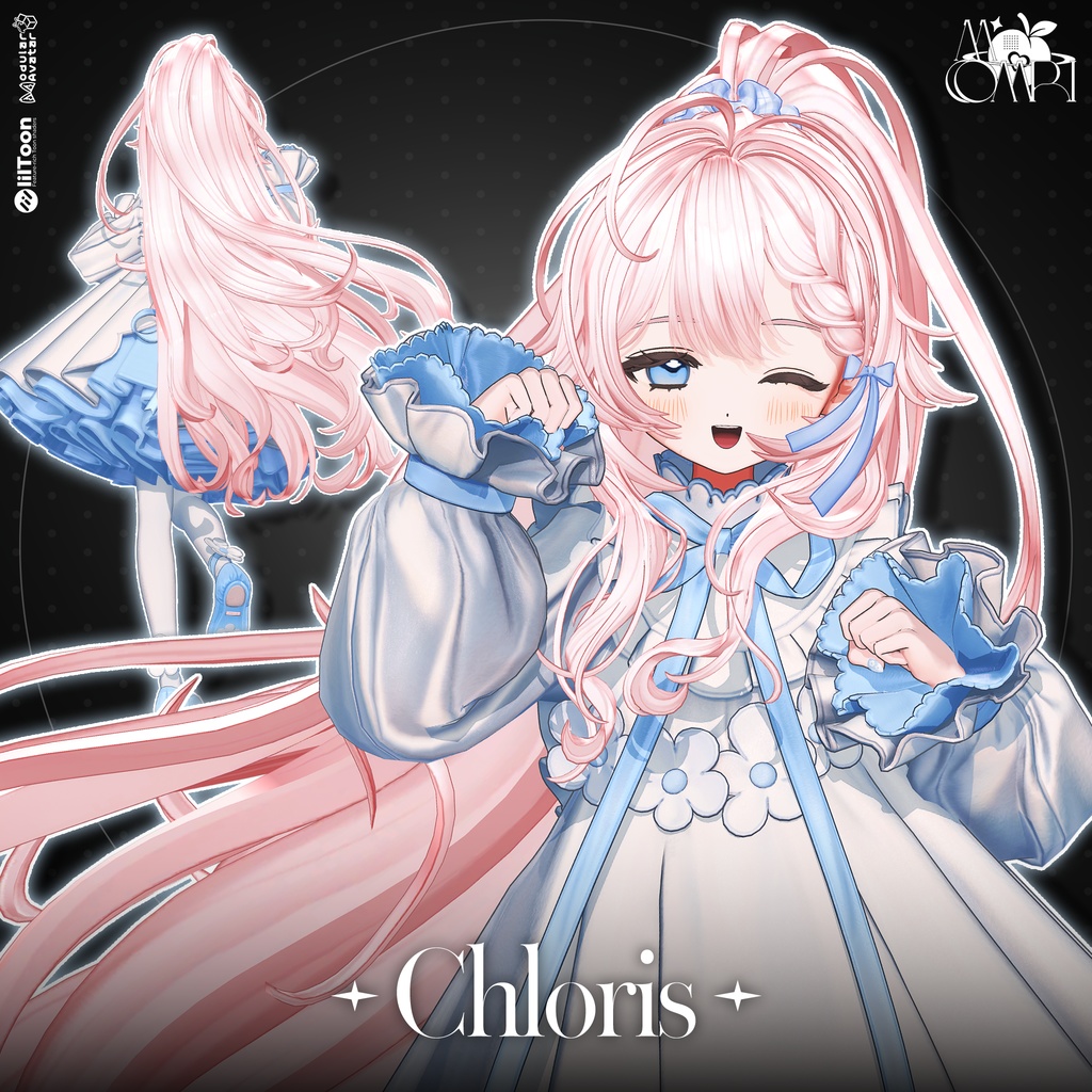 〈18アバター対応〉 ✦。🖤Chloris_Hair 。✦