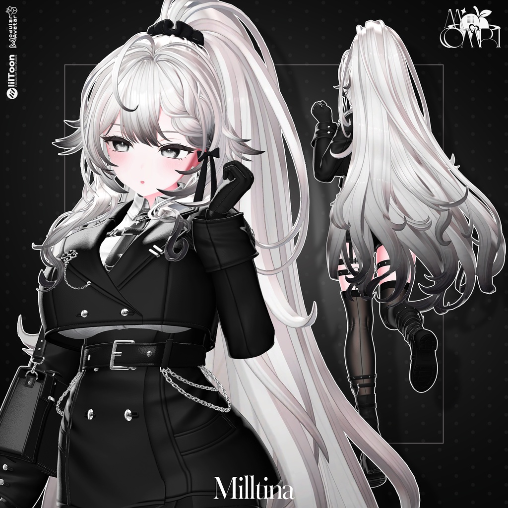 💗SALE💗〈17アバター対応〉 ✦。🖤Chloris_Hair 。✦