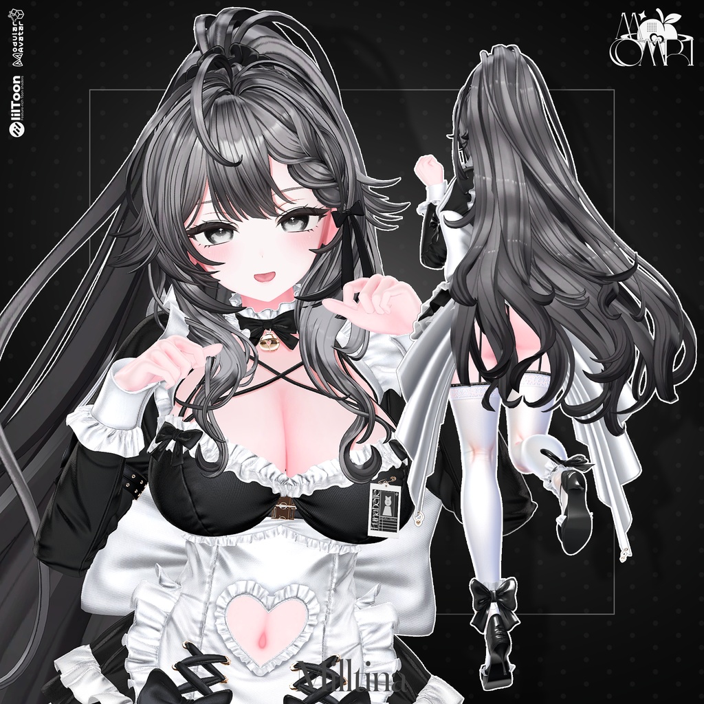 💗SALE💗〈17アバター対応〉 ✦。🖤Chloris_Hair 。✦