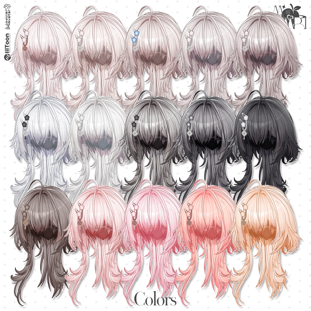 💗SALE💗〈17アバター対応〉 ✦。🐉Astel-hair。✦