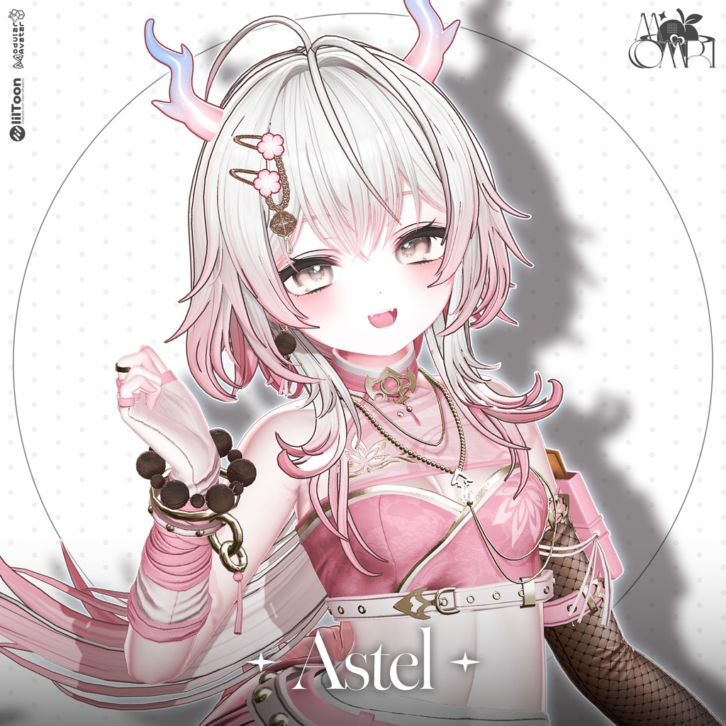 💗SALE💗〈17アバター対応〉 ✦。🐉Astel-hair。✦