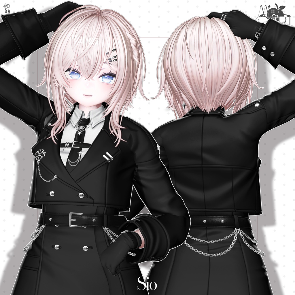 💗SALE💗〈19アバター対応〉 ✦。Plait-Hair🩶。✦