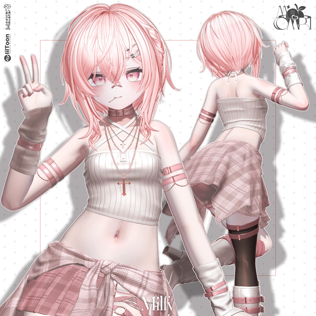 💗SALE💗〈19アバター対応〉 ✦。Plait-Hair🩶。✦