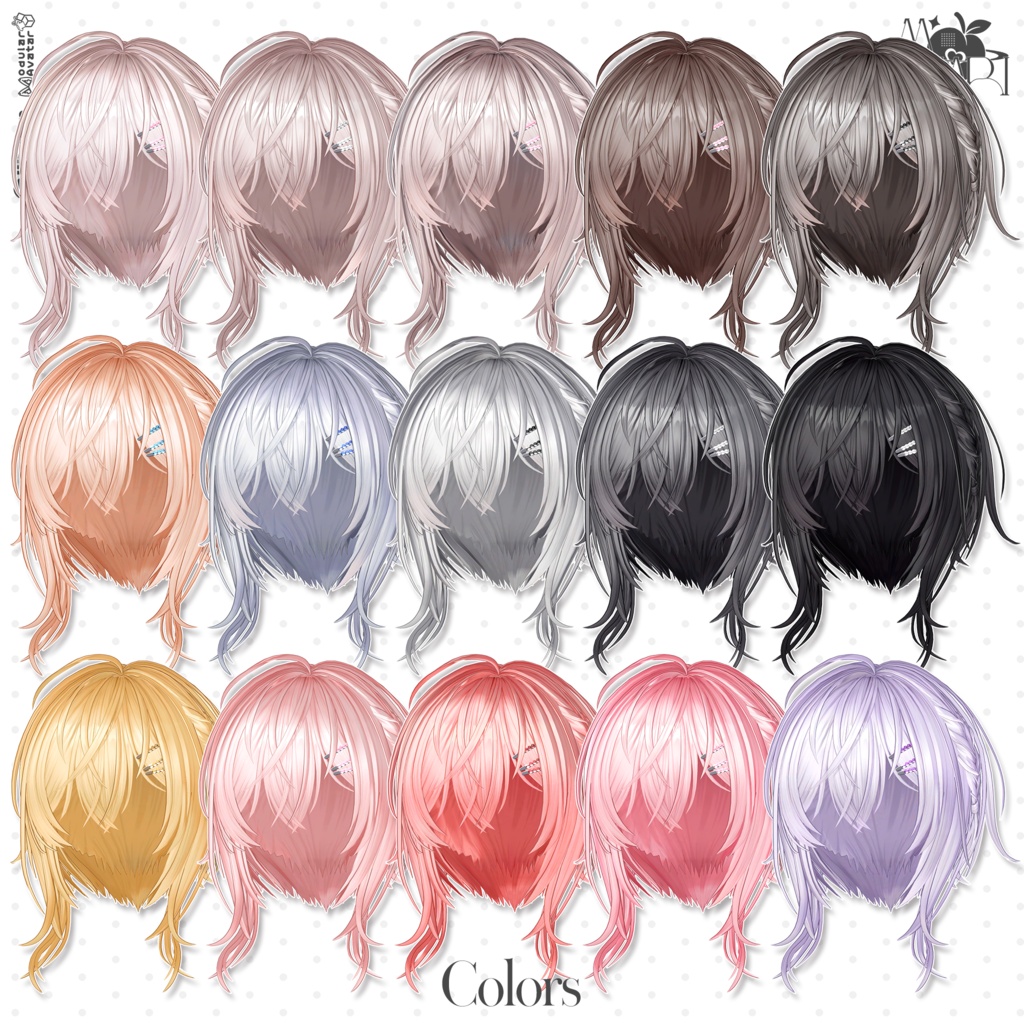💗SALE💗〈19アバター対応〉 ✦。Plait-Hair🩶。✦