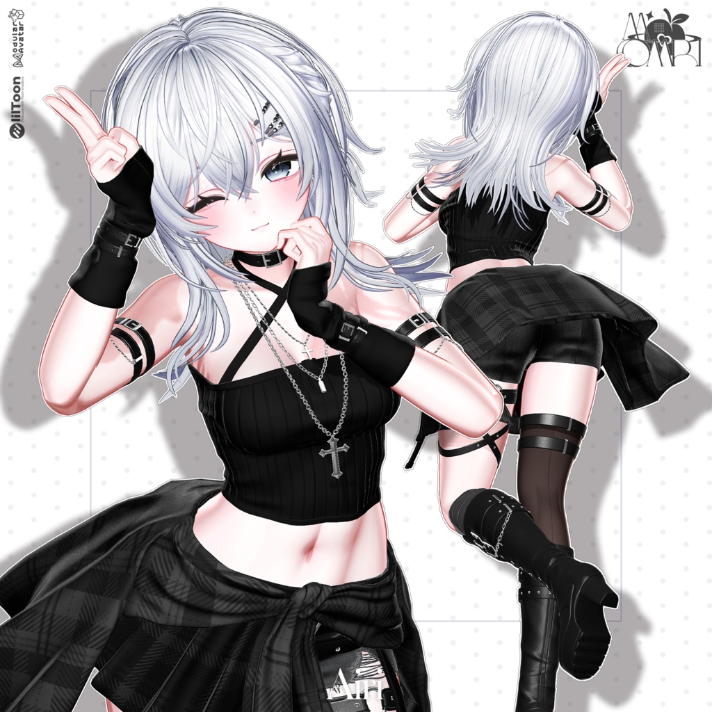 💗SALE💗〈19アバター対応〉 ✦。Plait-Hair🩶。✦
