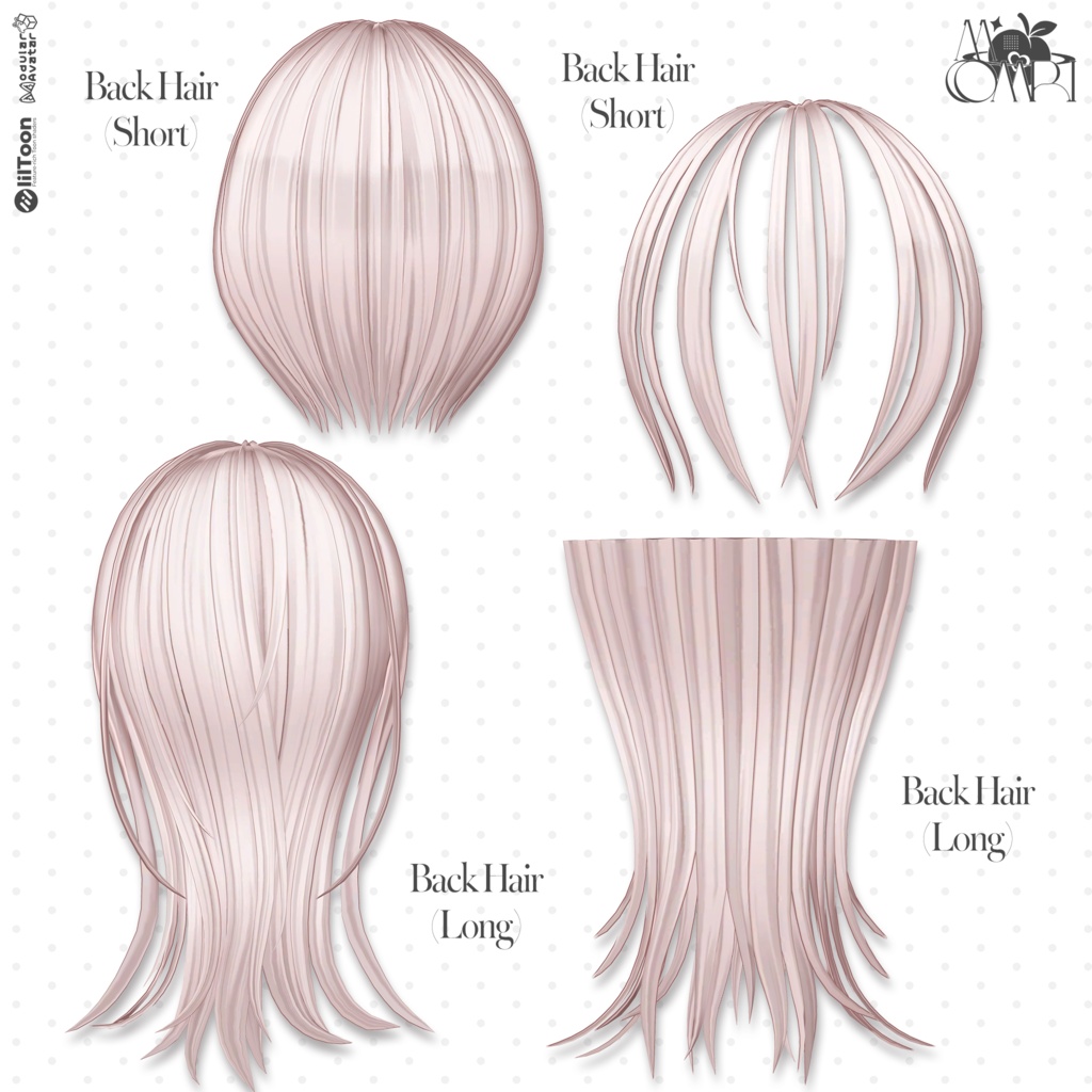 💗SALE💗〈19アバター対応〉 ✦。Plait-Hair🩶。✦