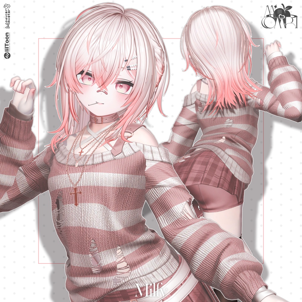 💗SALE💗〈19アバター対応〉 ✦。Plait-Hair🩶。✦
