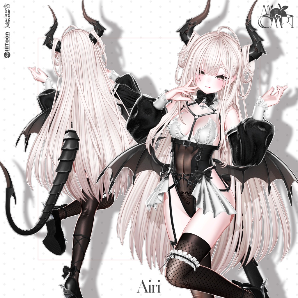 💗SALE💗〈19アバター対応〉 ✦。𖤐Asmodeus。✦