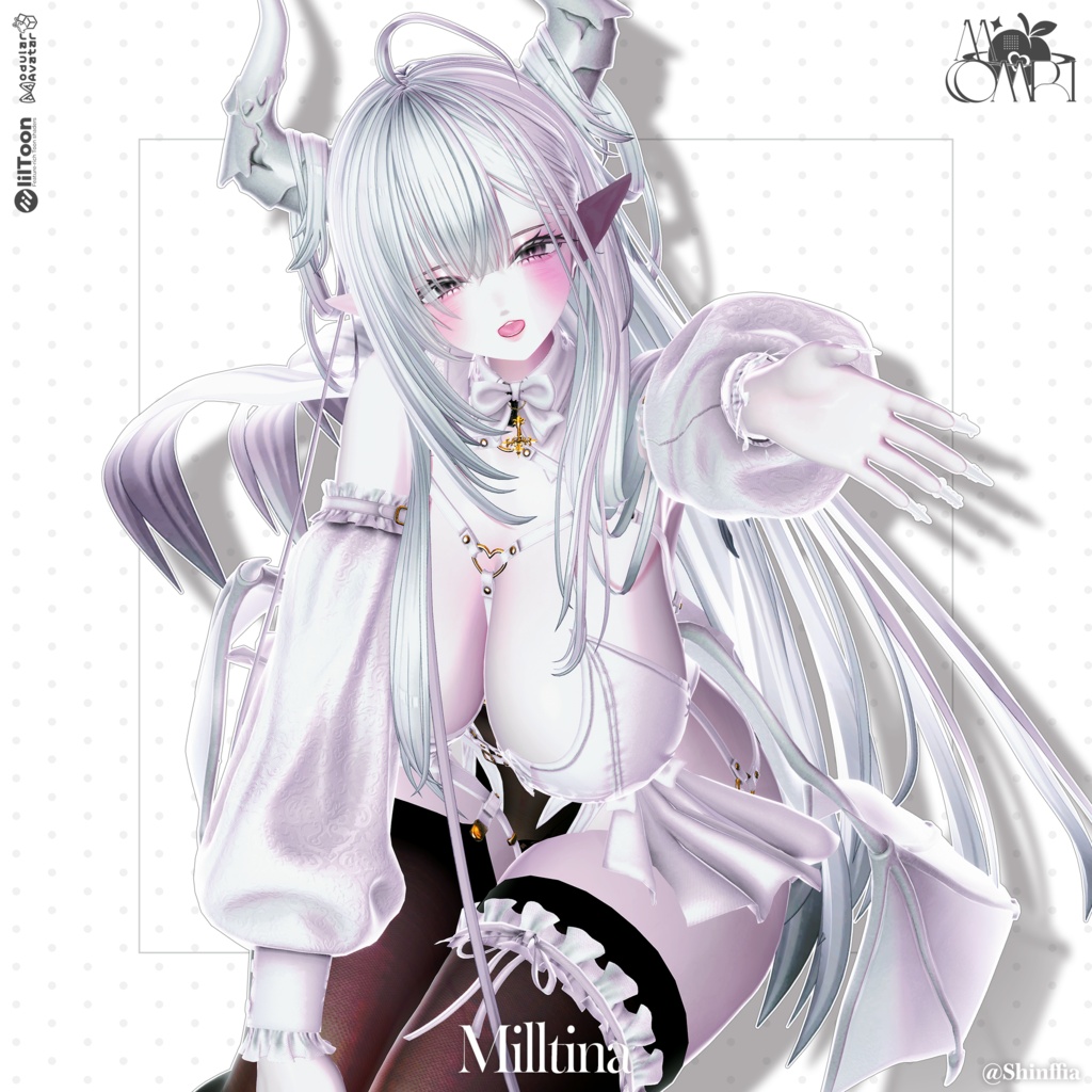 💗SALE💗〈19アバター対応〉 ✦。𖤐Asmodeus。✦