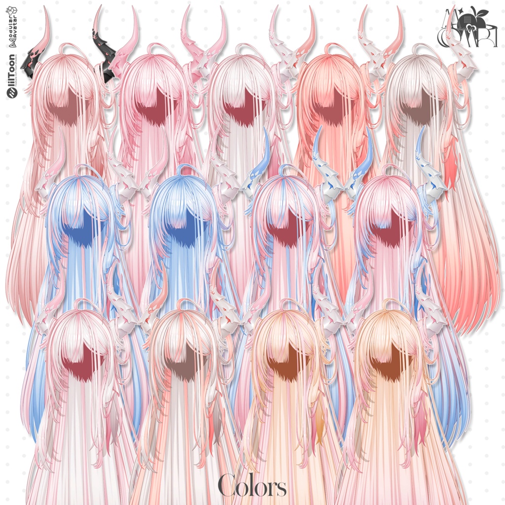 💗SALE💗〈19アバター対応〉 ✦。𖤐Asmodeus。✦