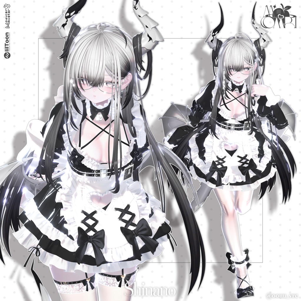 💗SALE💗〈19アバター対応〉 ✦。𖤐Asmodeus。✦