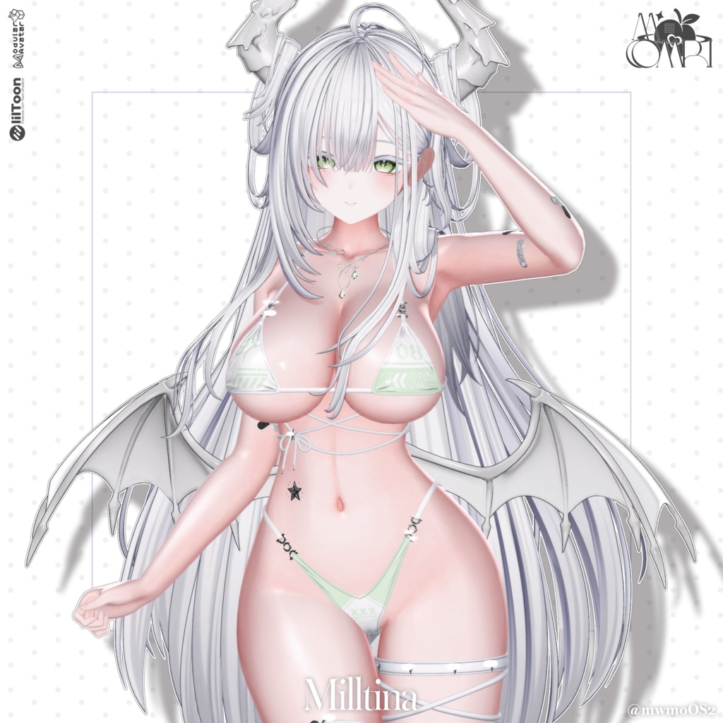 💗SALE💗〈19アバター対応〉 ✦。𖤐Asmodeus。✦