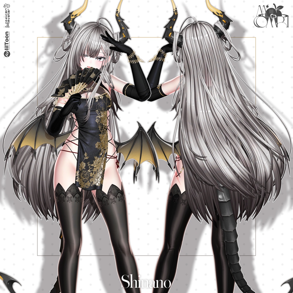 💗SALE💗〈19アバター対応〉 ✦。𖤐Asmodeus。✦