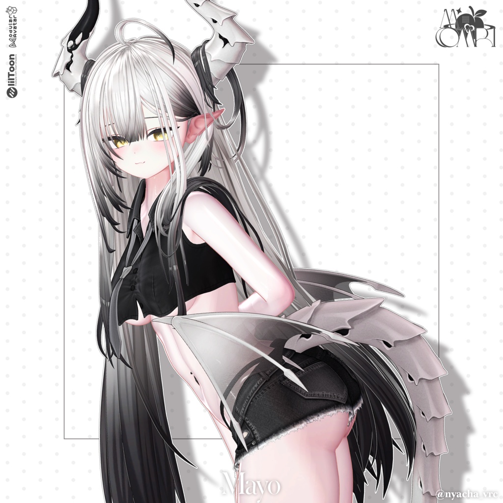💗SALE💗〈19アバター対応〉 ✦。𖤐Asmodeus。✦