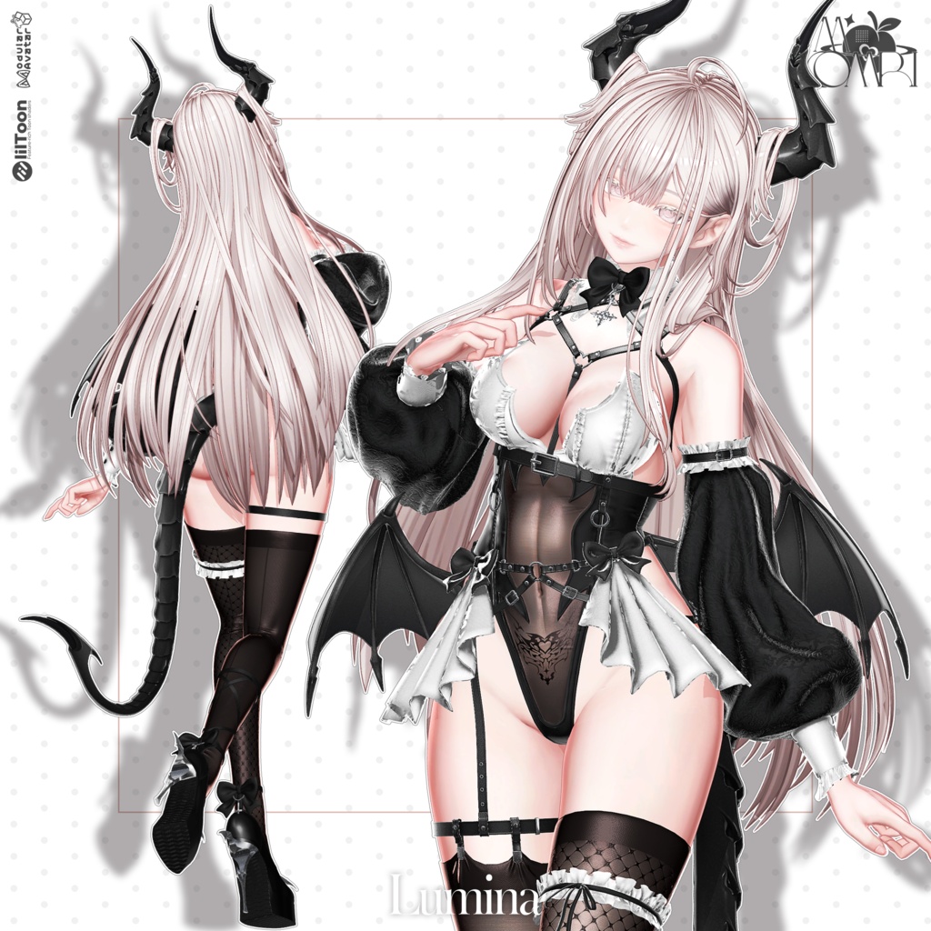 💗SALE💗〈19アバター対応〉 ✦。𖤐Asmodeus。✦
