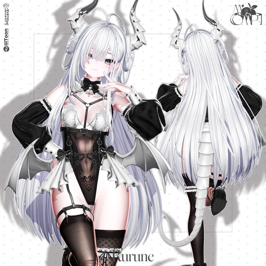💗SALE💗〈19アバター対応〉 ✦。𖤐Asmodeus。✦