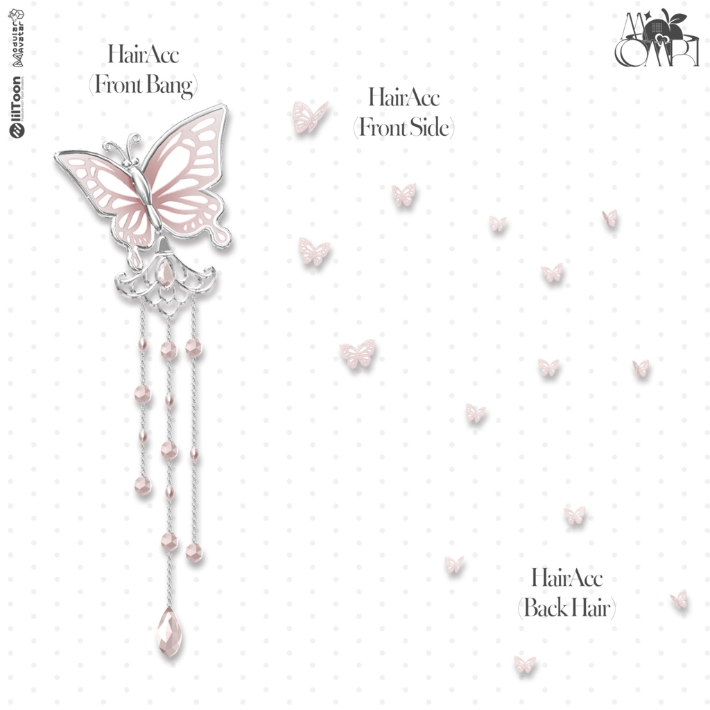 💗SALE💗〈18アバター対応〉 ✦。🦋Hanacho-Hair。✦