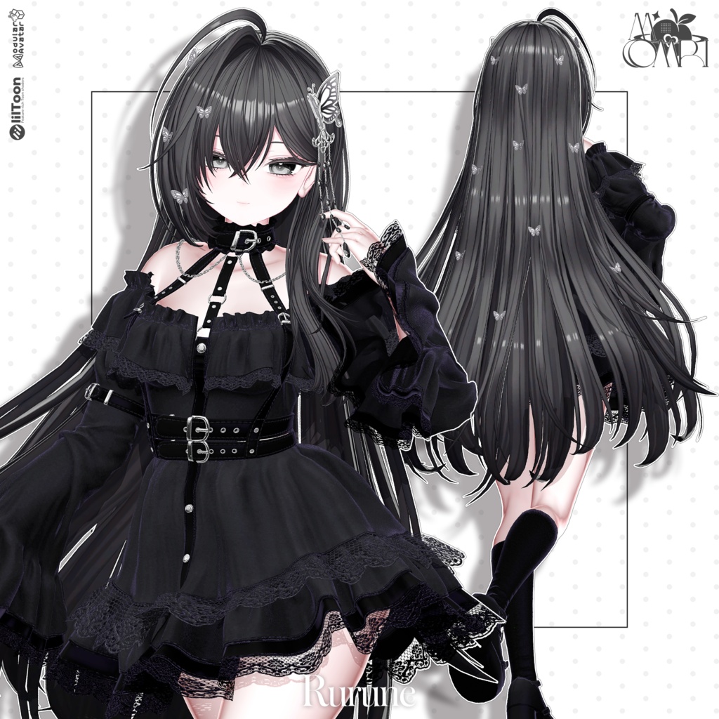 💗SALE💗〈18アバター対応〉 ✦。🦋Hanacho-Hair。✦