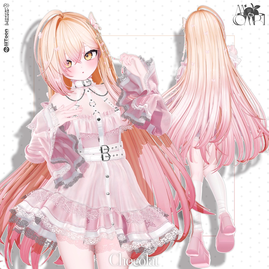 💗SALE💗〈18アバター対応〉 ✦。🦋Hanacho-Hair。✦