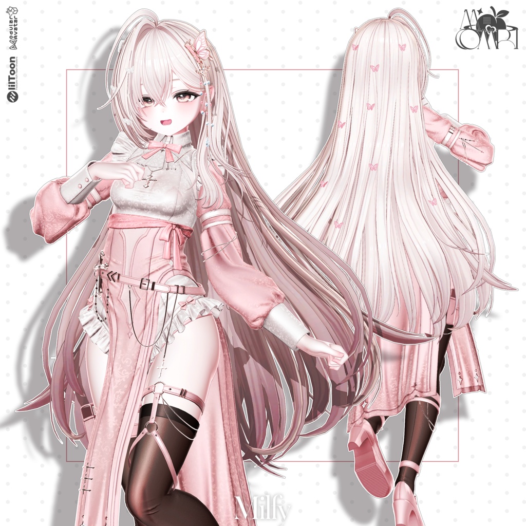💗SALE💗〈18アバター対応〉 ✦。🦋Hanacho-Hair。✦