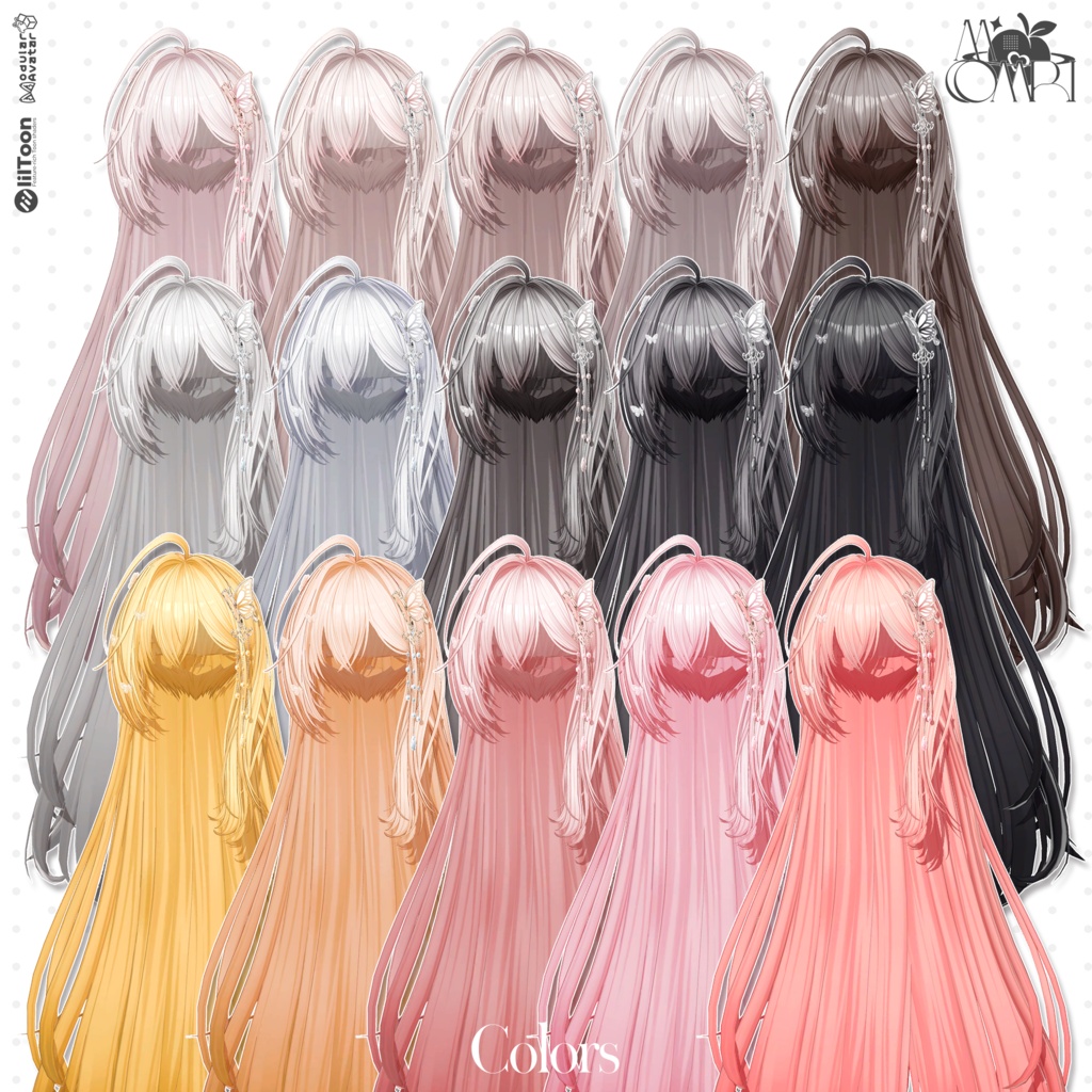 💗SALE💗〈18アバター対応〉 ✦。🦋Hanacho-Hair。✦