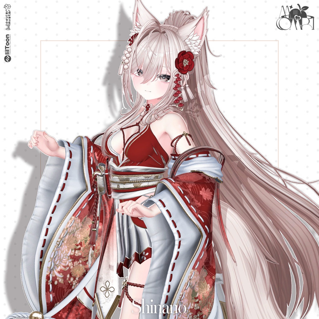 💗SALE💗〈18アバター対応〉 ✦。🦊Kitsune-Miko。✦