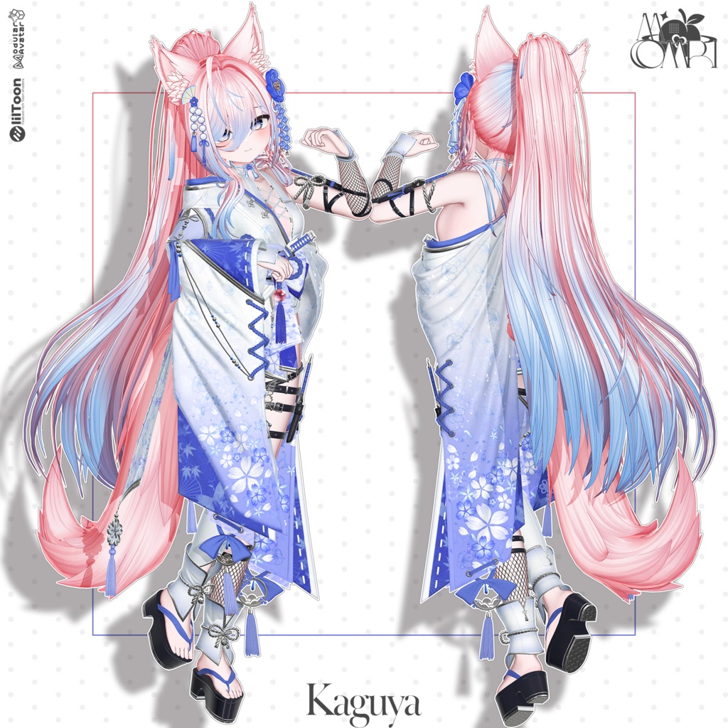 💗SALE💗〈18アバター対応〉 ✦。🦊Kitsune-Miko。✦