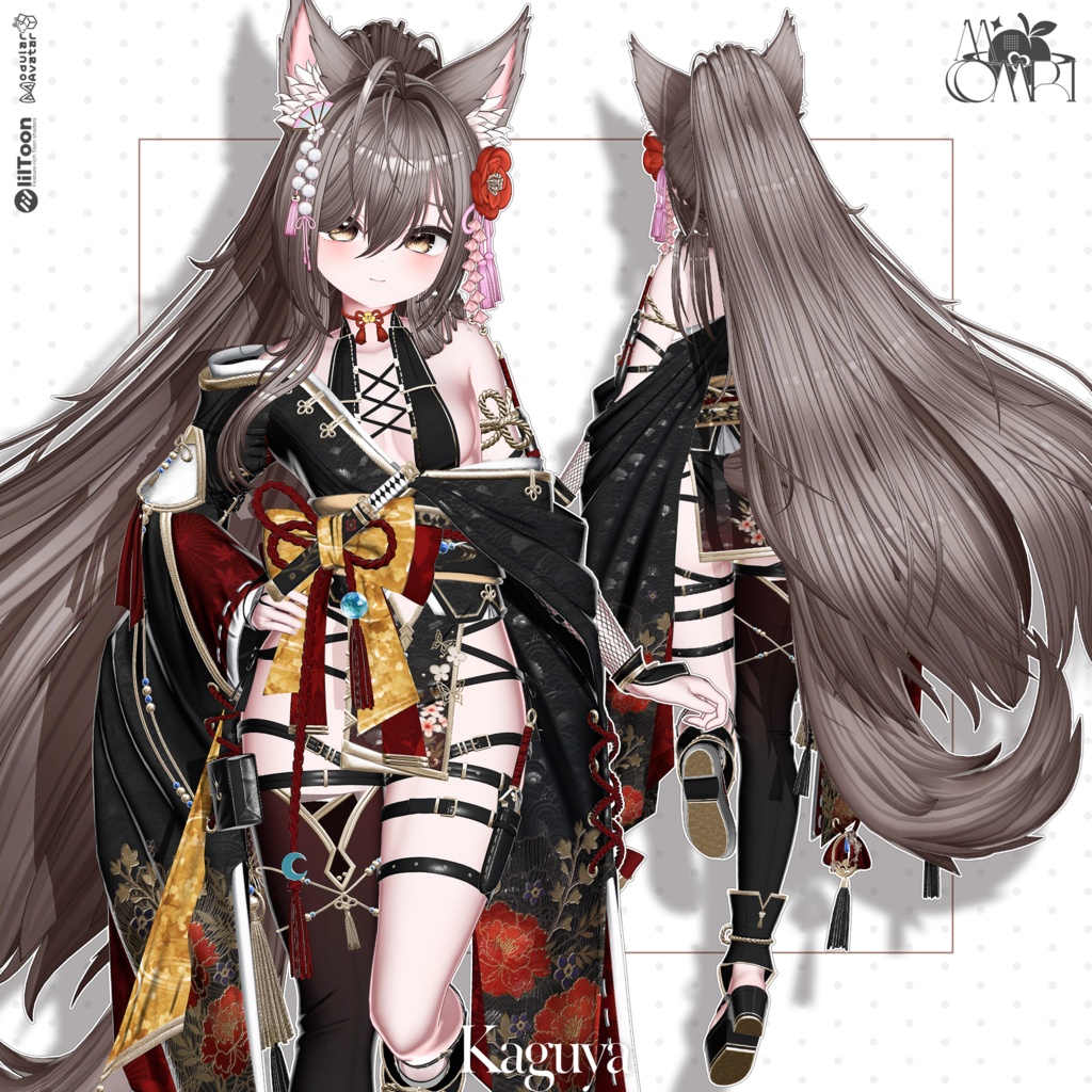 💗SALE💗〈18アバター対応〉 ✦。🦊Kitsune-Miko。✦