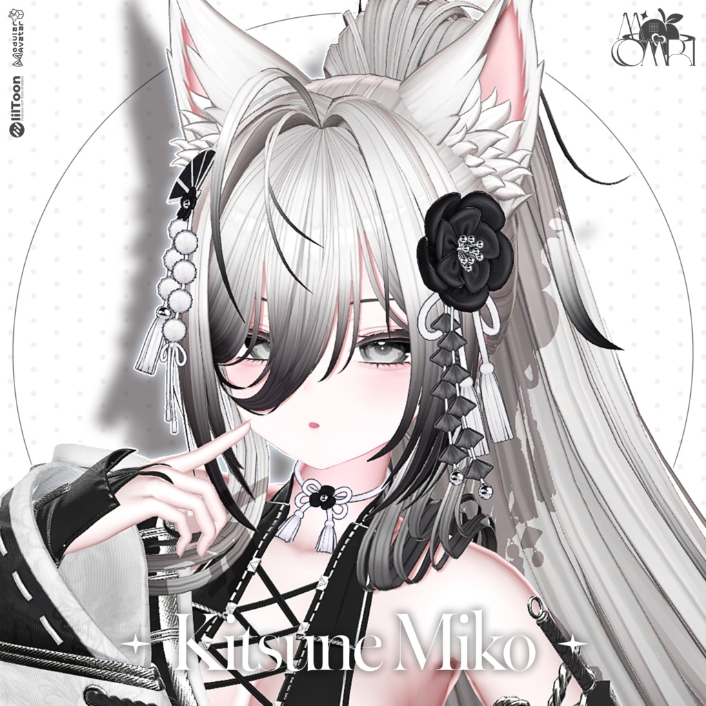 💗SALE💗〈18アバター対応〉 ✦。🦊Kitsune-Miko。✦