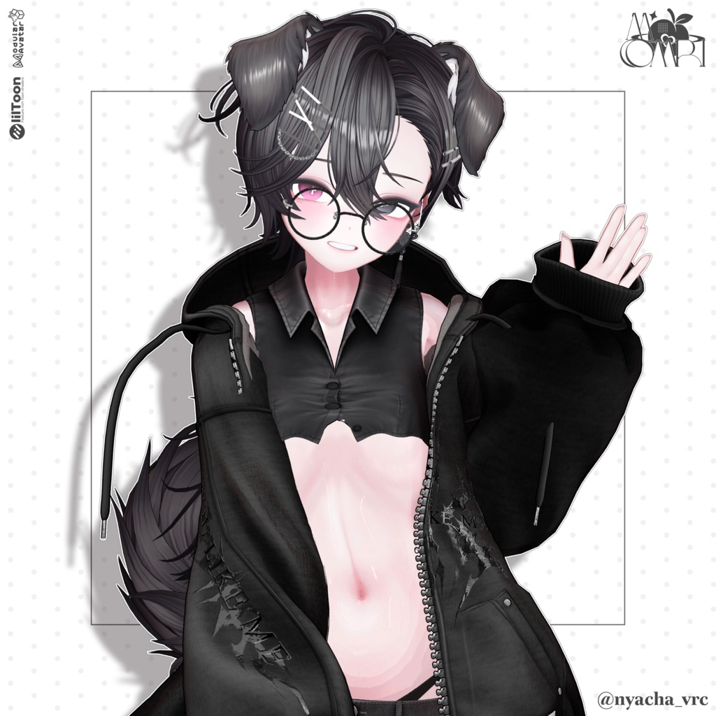 💗SALE💗〈25アバター対応〉 ✦。🐕Komaru-Hair🦴。✦