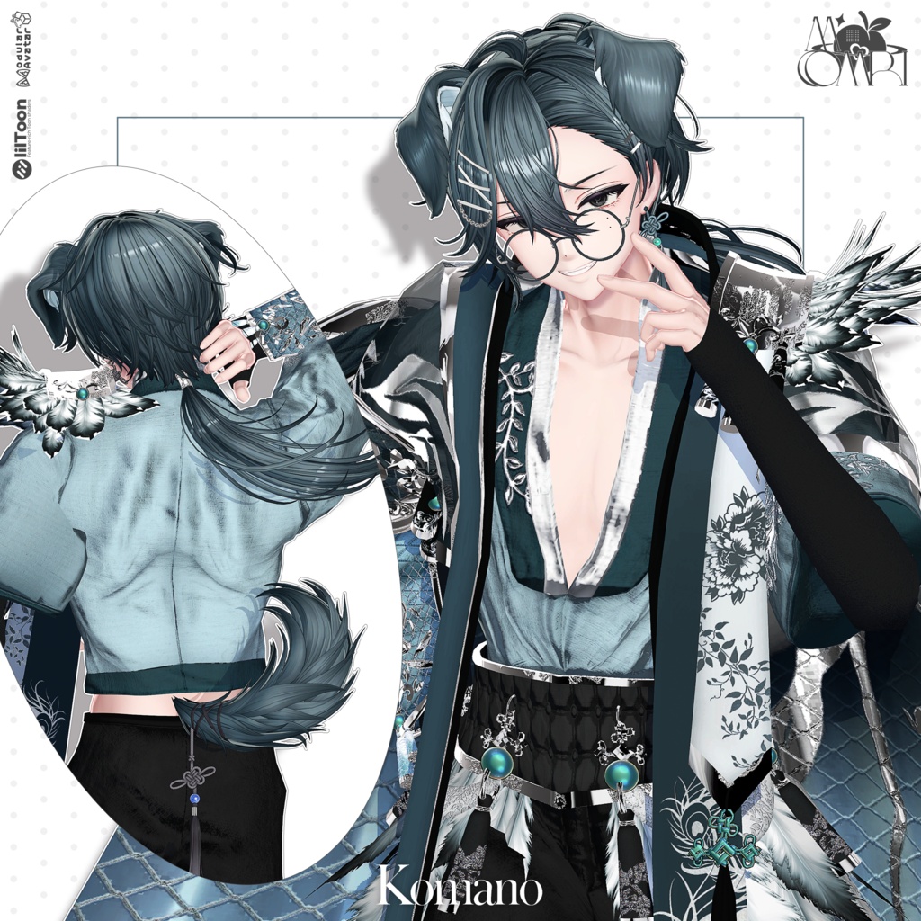 💗SALE💗〈25アバター対応〉 ✦。🐕Komaru-Hair🦴。✦