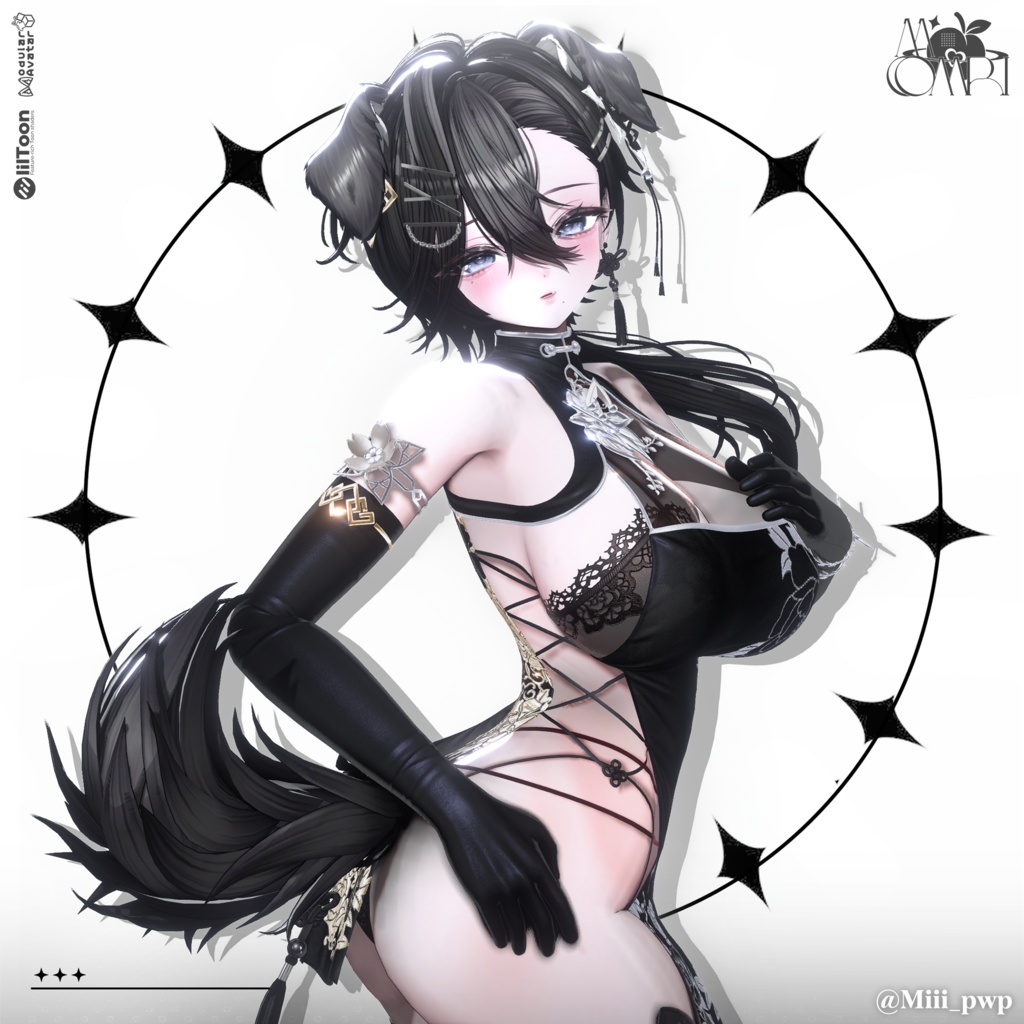 💗SALE💗〈25アバター対応〉 ✦。🐕Komaru-Hair🦴。✦