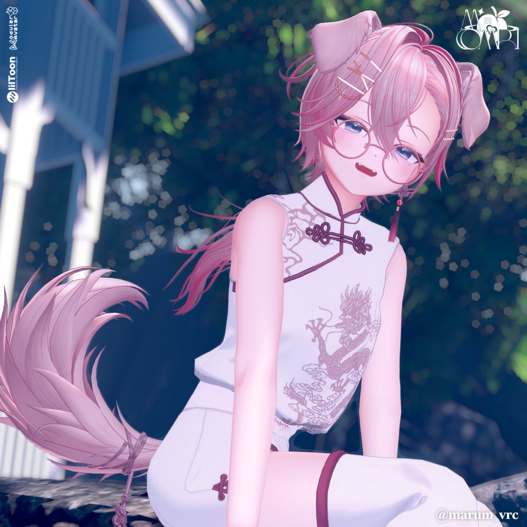 💗SALE💗〈25アバター対応〉 ✦。🐕Komaru-Hair🦴。✦