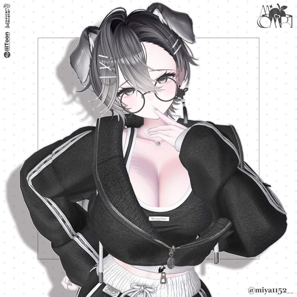 💗SALE💗〈25アバター対応〉 ✦。🐕Komaru-Hair🦴。✦