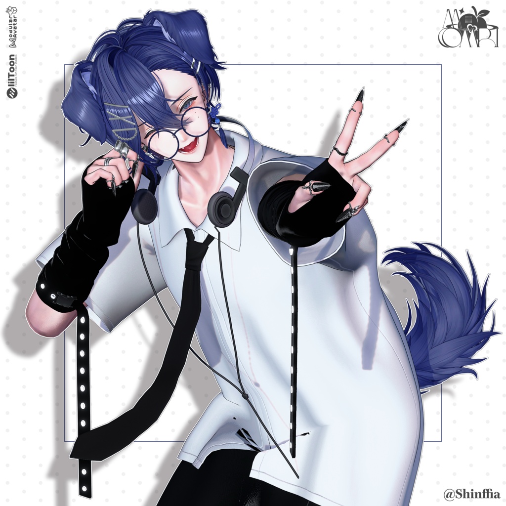 💗SALE💗〈25アバター対応〉 ✦。🐕Komaru-Hair🦴。✦