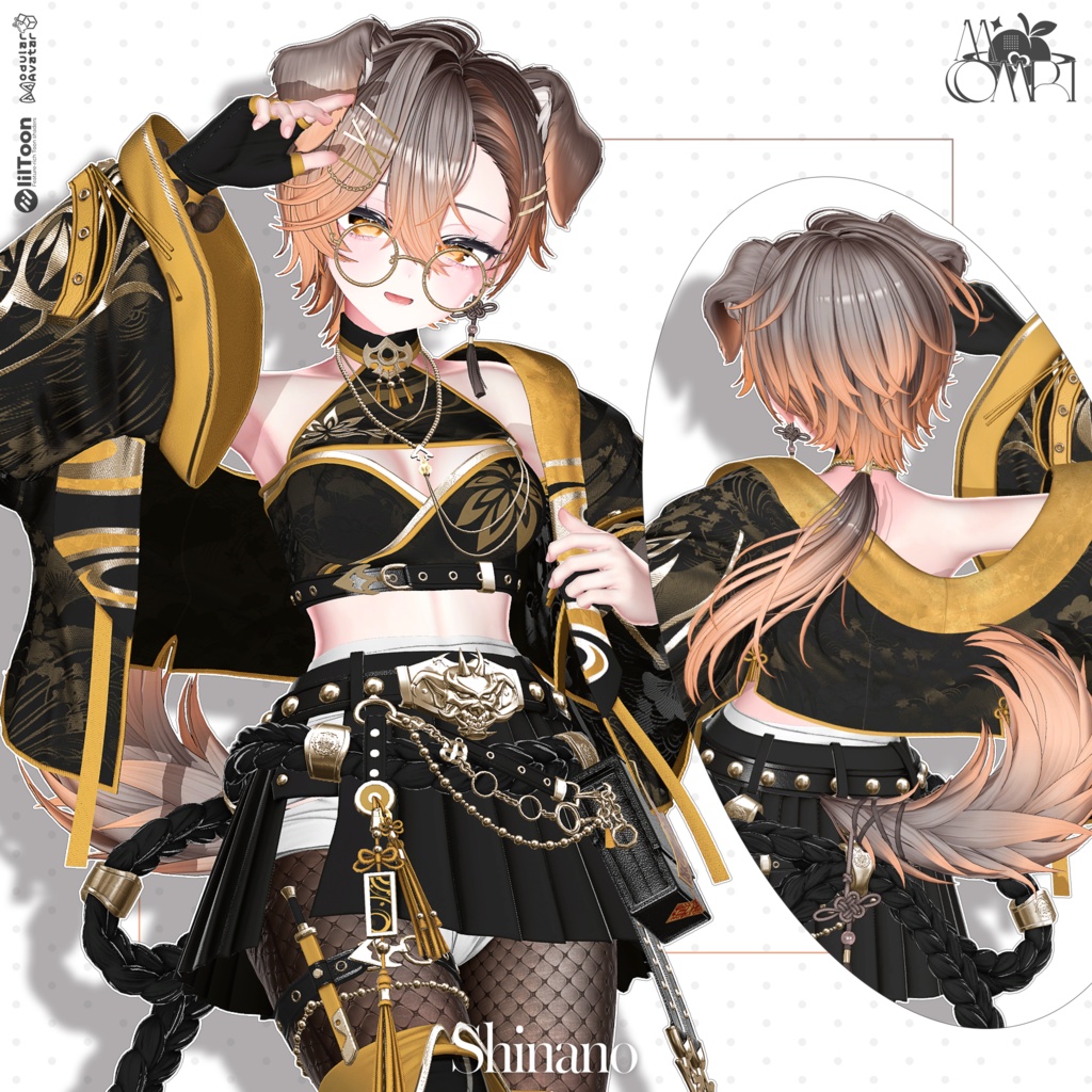 💗SALE💗〈25アバター対応〉 ✦。🐕Komaru-Hair🦴。✦