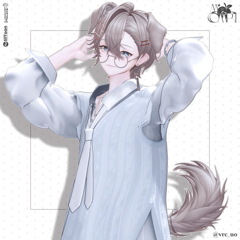 💗SALE💗〈25アバター対応〉 ✦。🐕Komaru-Hair🦴。✦