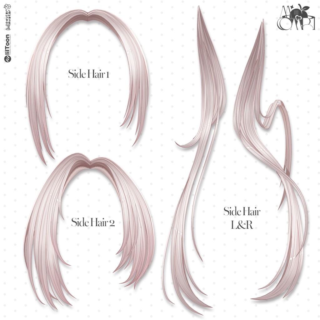💗SALE💗〈19アバター対応〉 ✦。🐈⬛Nemu_Hair💕。✦