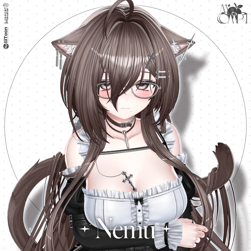 💗SALE💗〈19アバター対応〉 ✦｡🐈‍⬛Nemu_Hair💕｡✦
