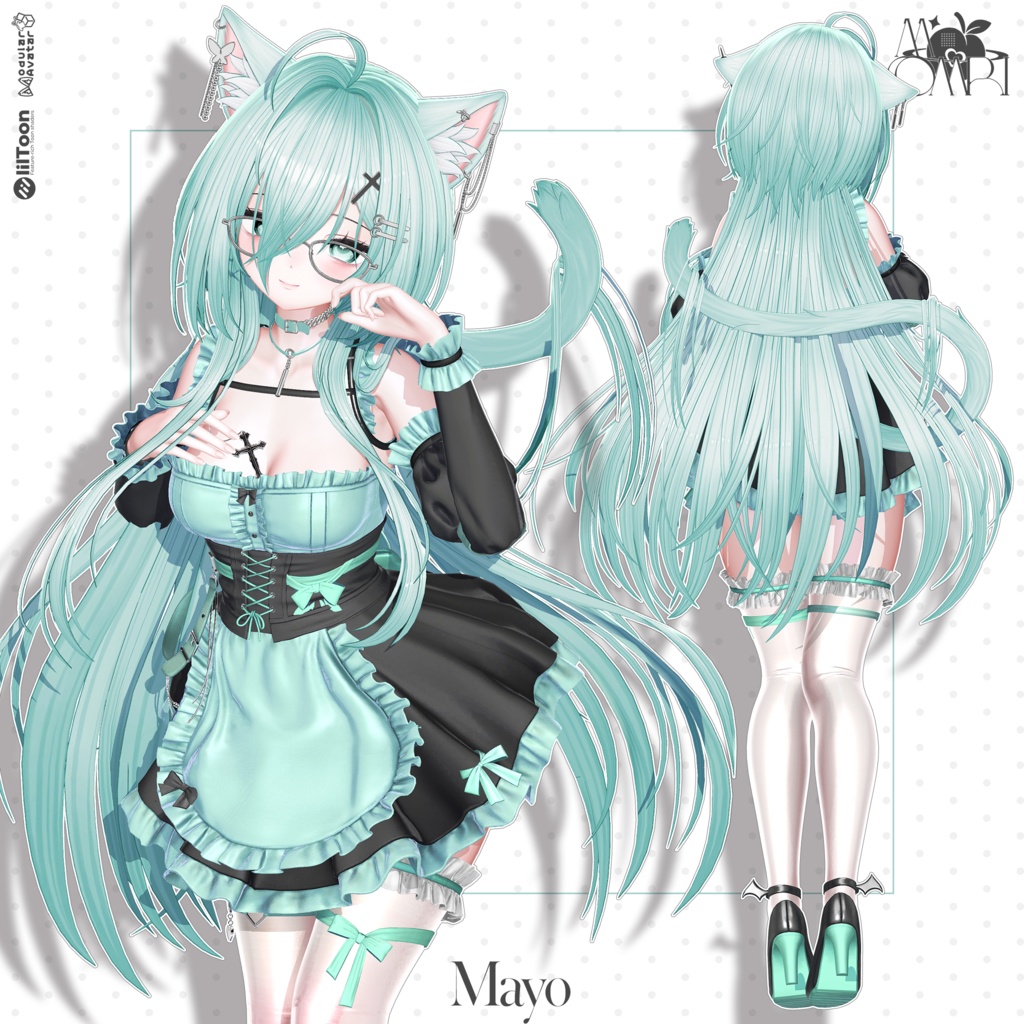💗SALE💗〈19アバター対応〉 ✦。🐈⬛Nemu_Hair💕。✦