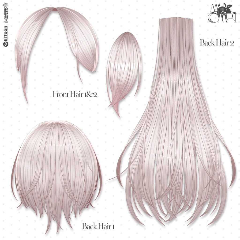 💗SALE💗〈19アバター対応〉 ✦。🐈⬛Nemu_Hair💕。✦
