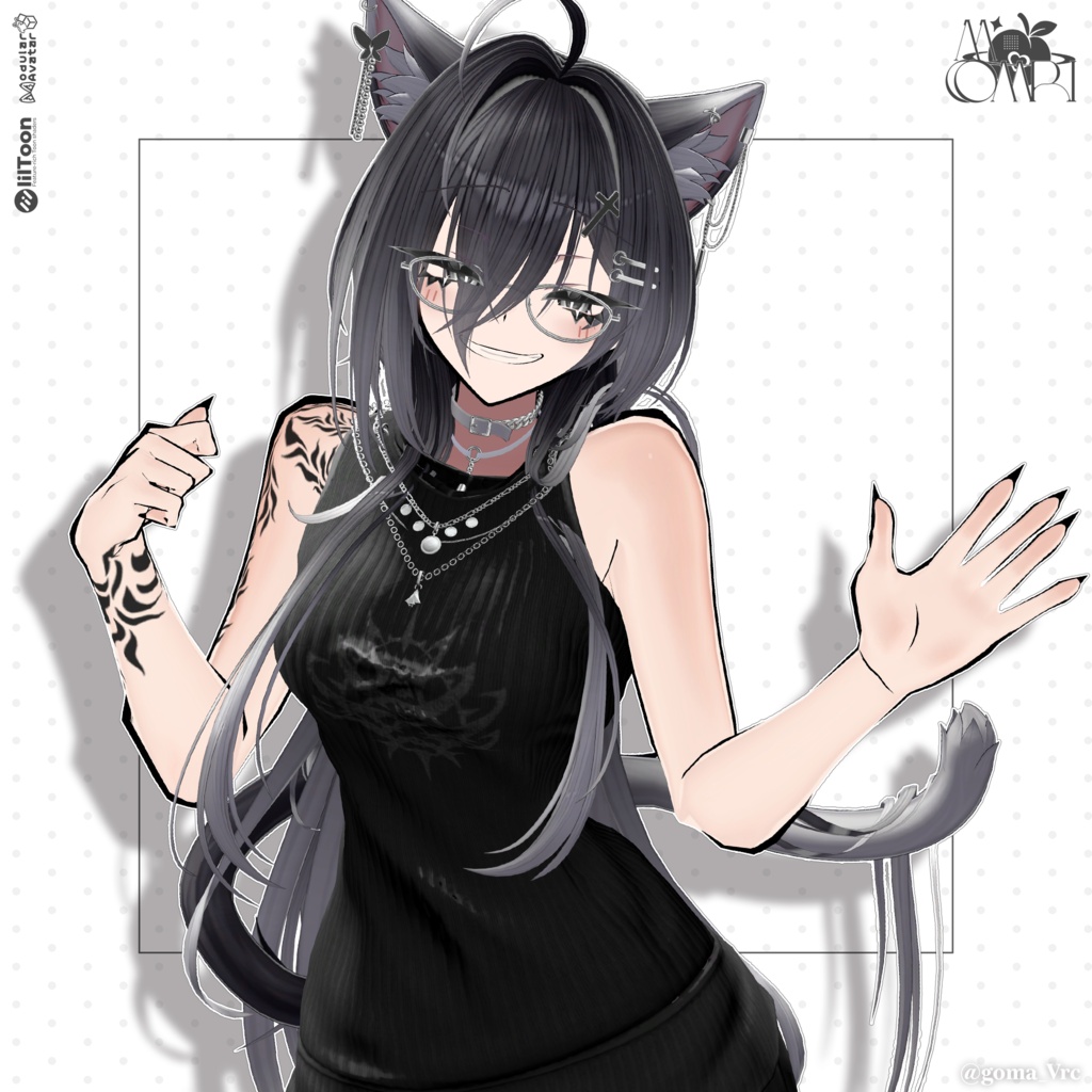 〈19アバター対応〉 ✦。🐈⬛Nemu_Hair💕。✦