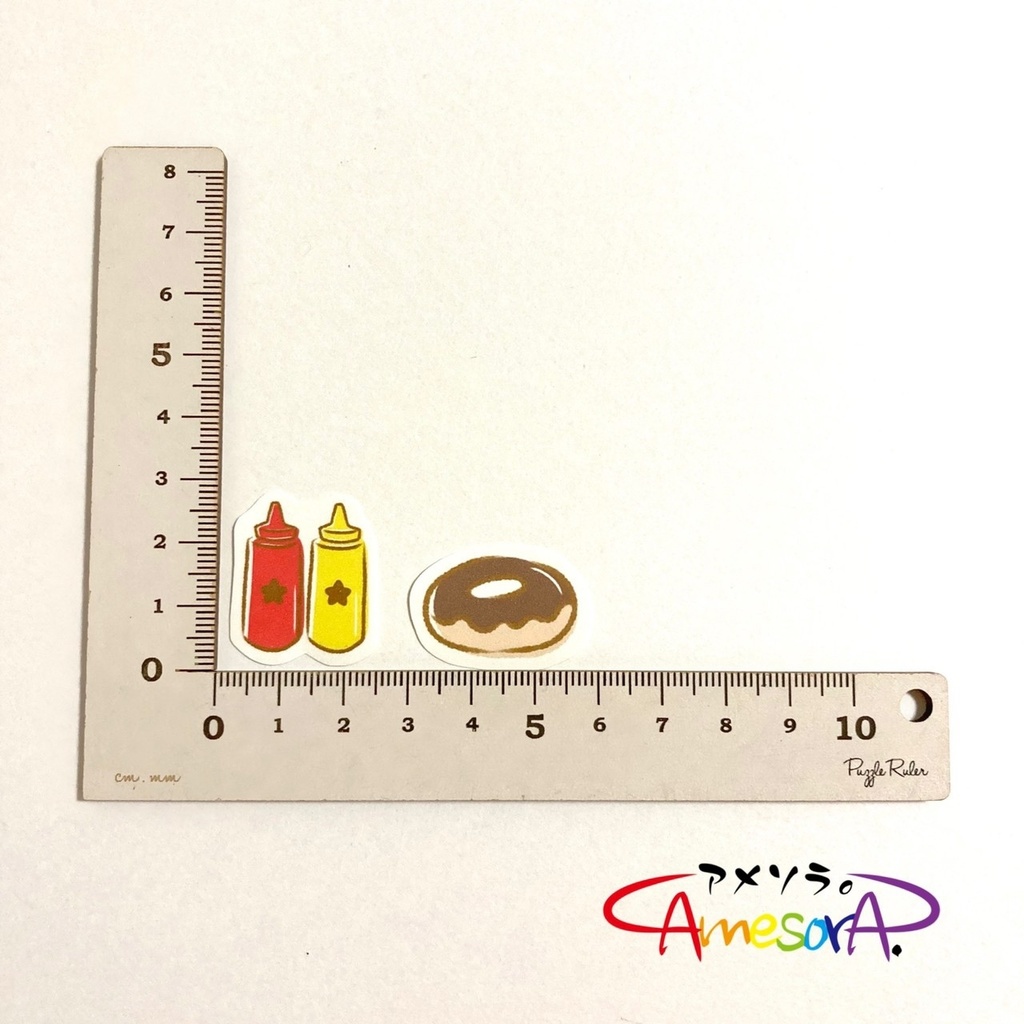 【オリジナル】フレークシール「スター×ダイナー!」