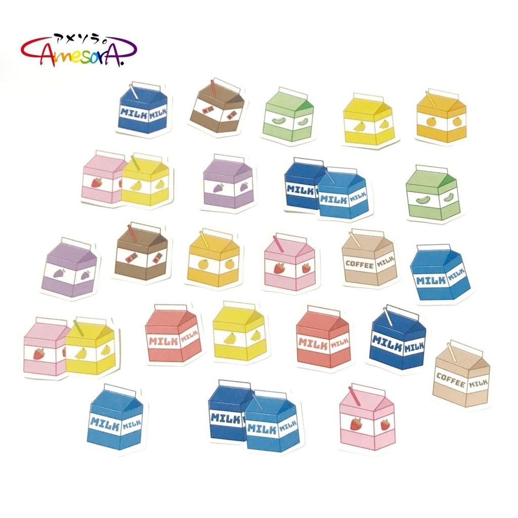 【オリジナル】ミルク!ミルク!フレークシール