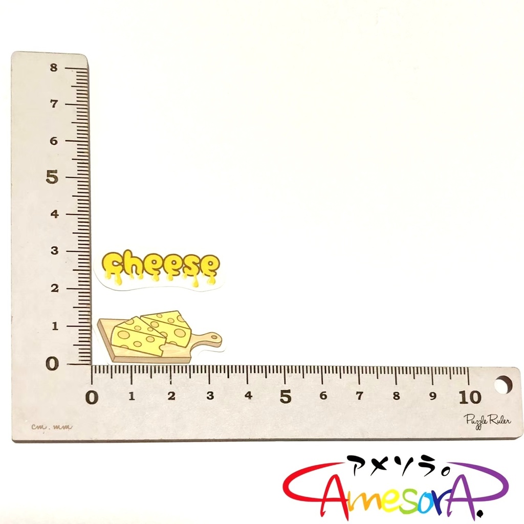 【オリジナル】チーズパーティ!!フレークシール